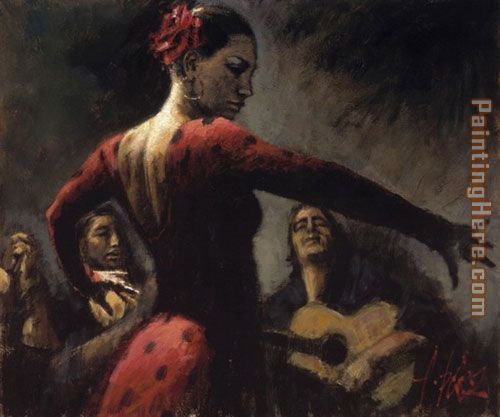 sttabladoflmcoii painting - Flamenco Dancer sttabladoflmcoii art painting